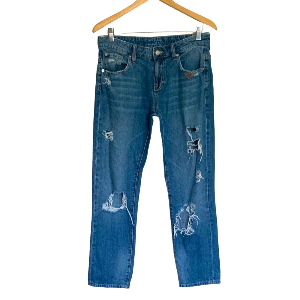 Zara Basic Z1975 Denim Jeans Size 6